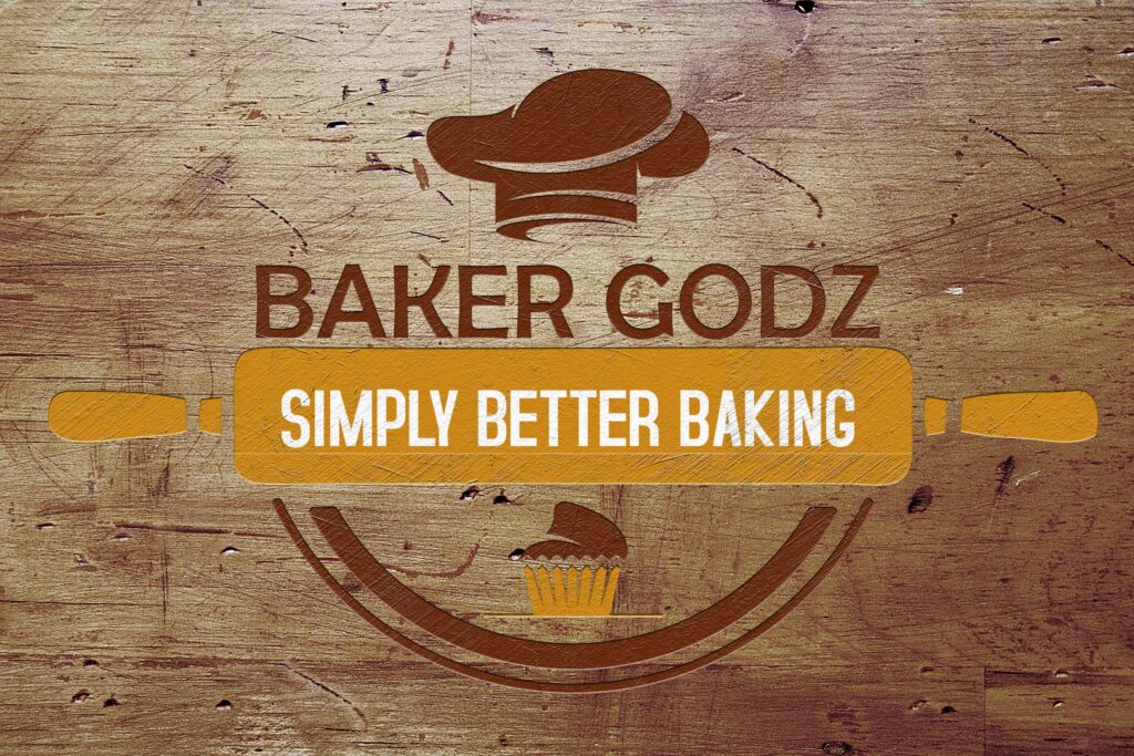 Baker Godz custom bakery logo design by Pro Artistry Web Design